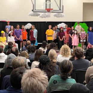 Image for Happiness is the Middle School Production of You’re A Good Man, Charlie Brown!
